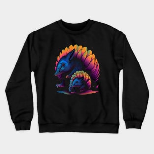 Armadillo Fathers Day Crewneck Sweatshirt